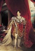 Sir Thomas Lawrence Coronation portrait of George IV oil on canvas